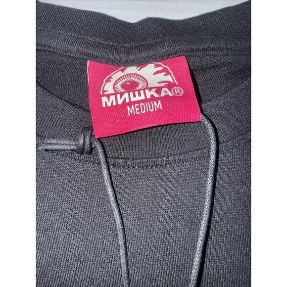 Mishka Men's MNWKA Short Sleeve Black Size M Graphic Print (Youth Size) - Picture 4 of 8